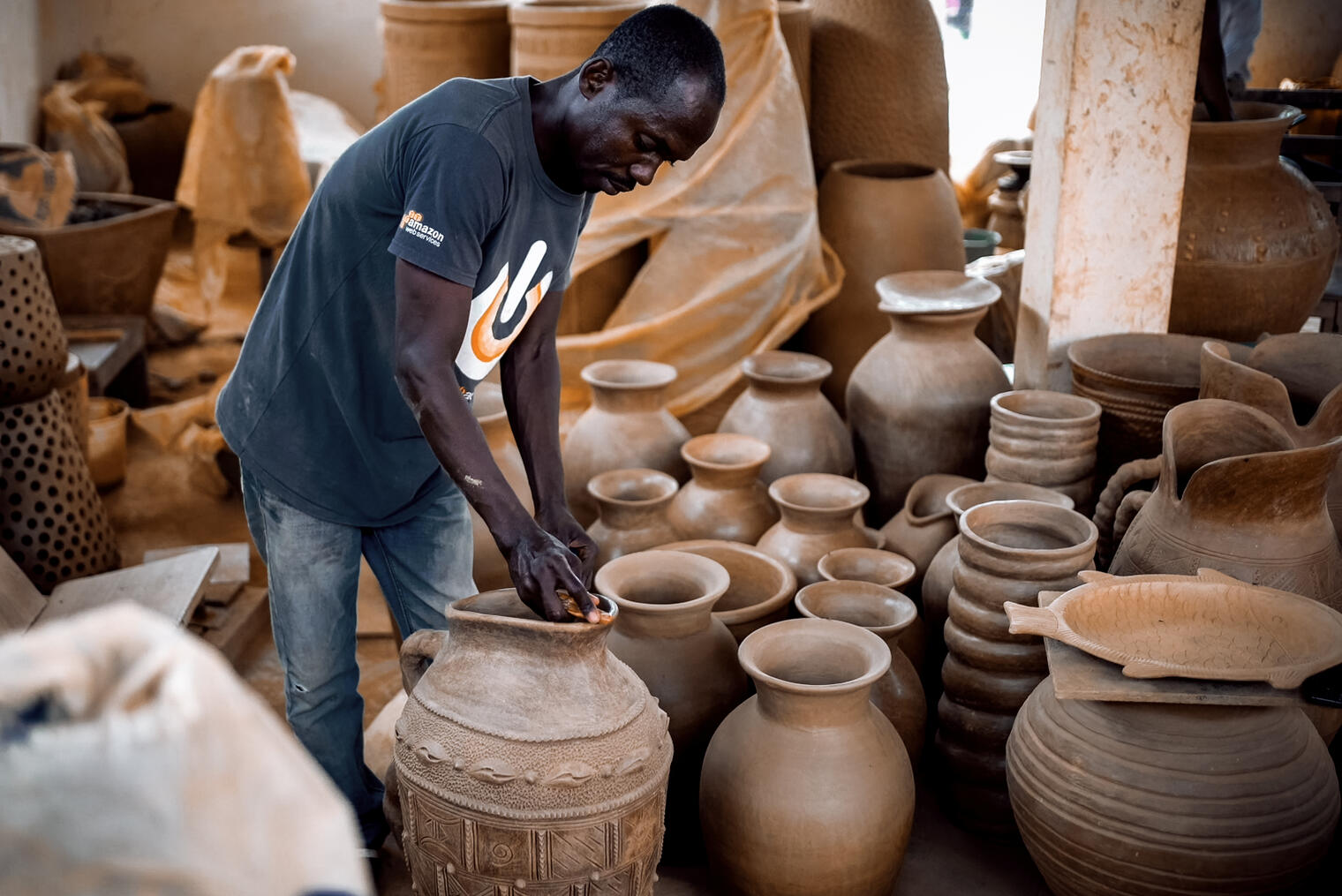 Les potières de Tano Sakassou