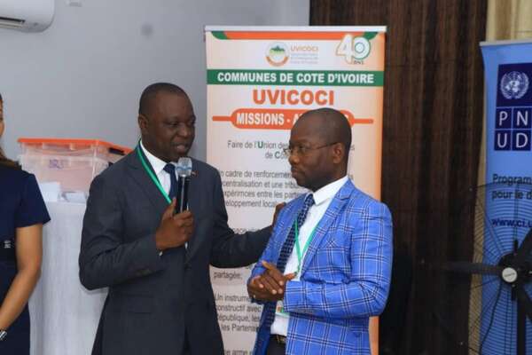 Le maire de Bouaké, Amadou Koné, élu président de l’UVICOCI avec 84,60%